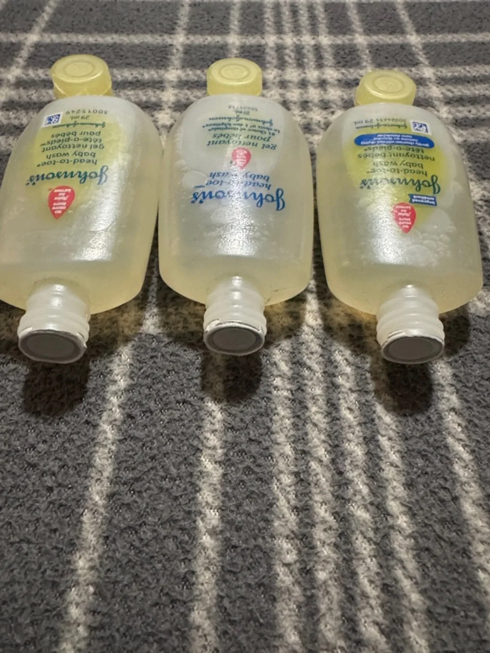 Johnson’s Head-to-Toe Baby Wash - Travel Size (29 ml) Set of 3